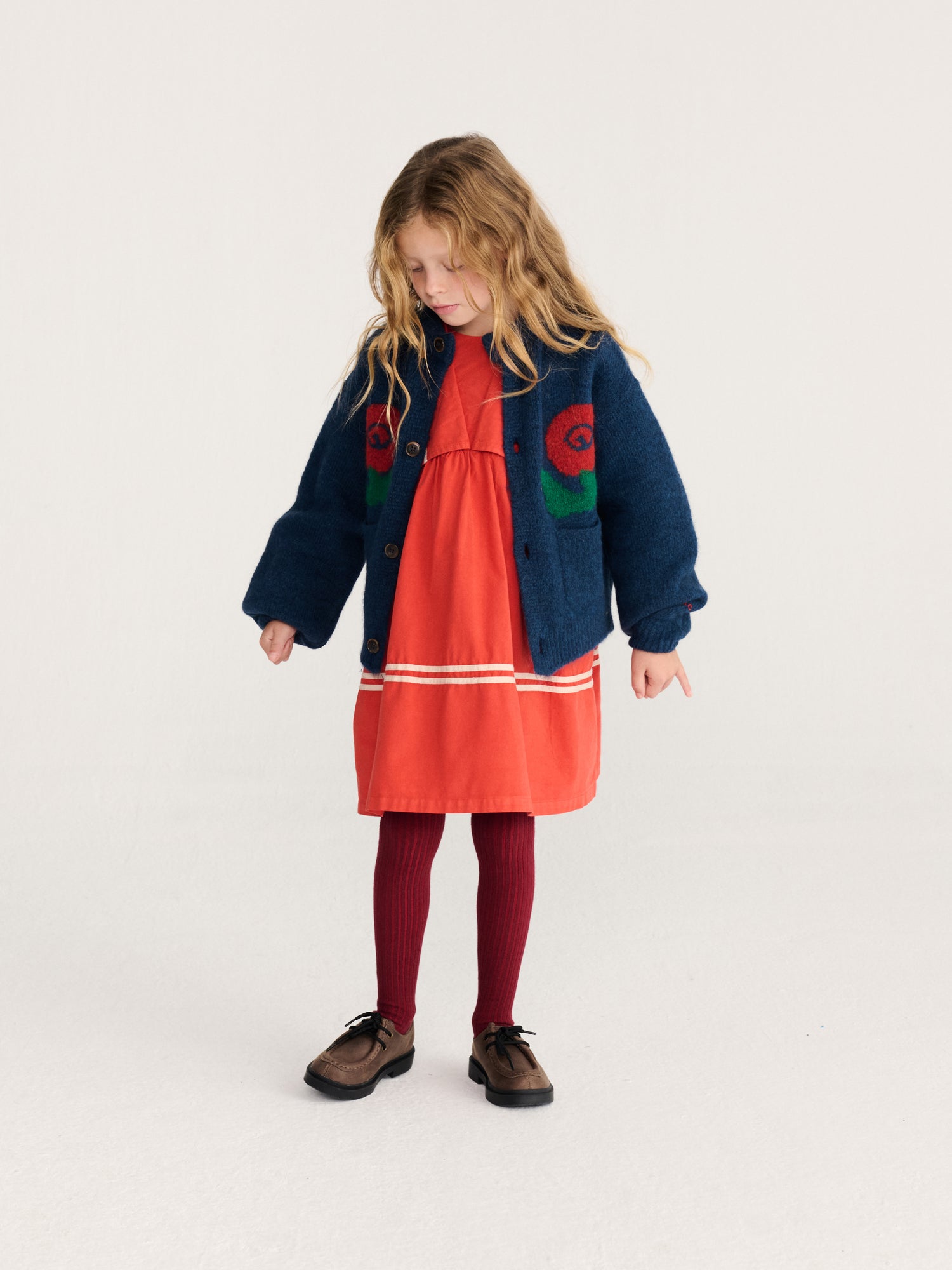 Bobo Choses Bobo Choses Sailor Dress - Red
