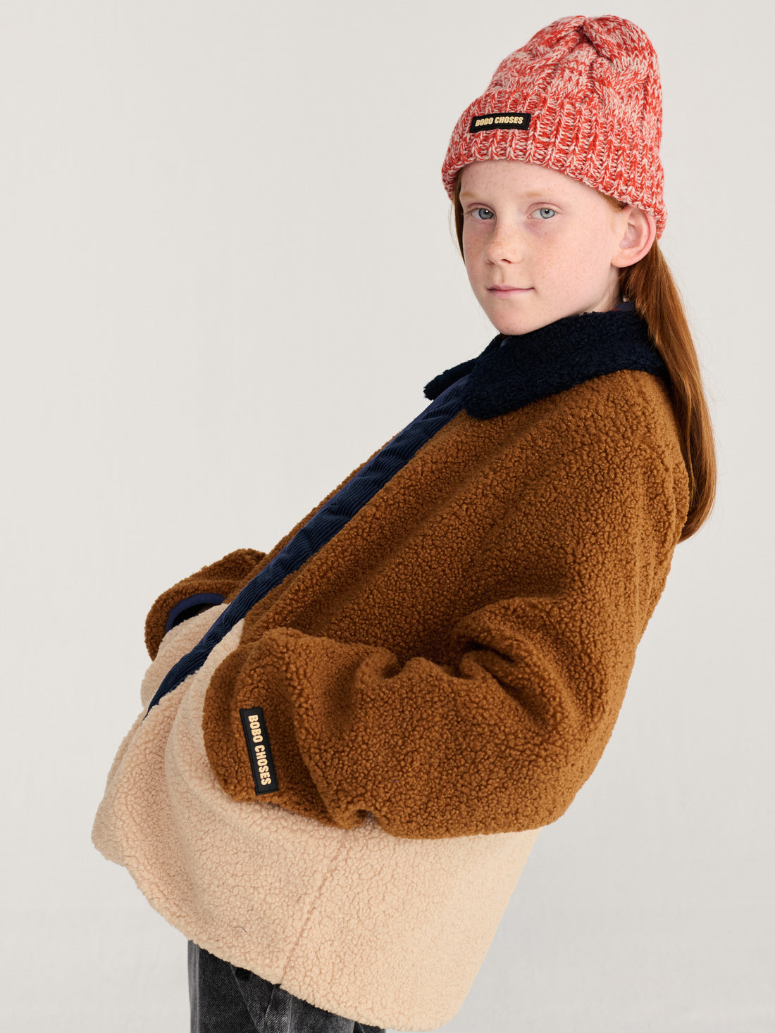 Bobo Choses Bobo Choses Knitted Beanie - Red
