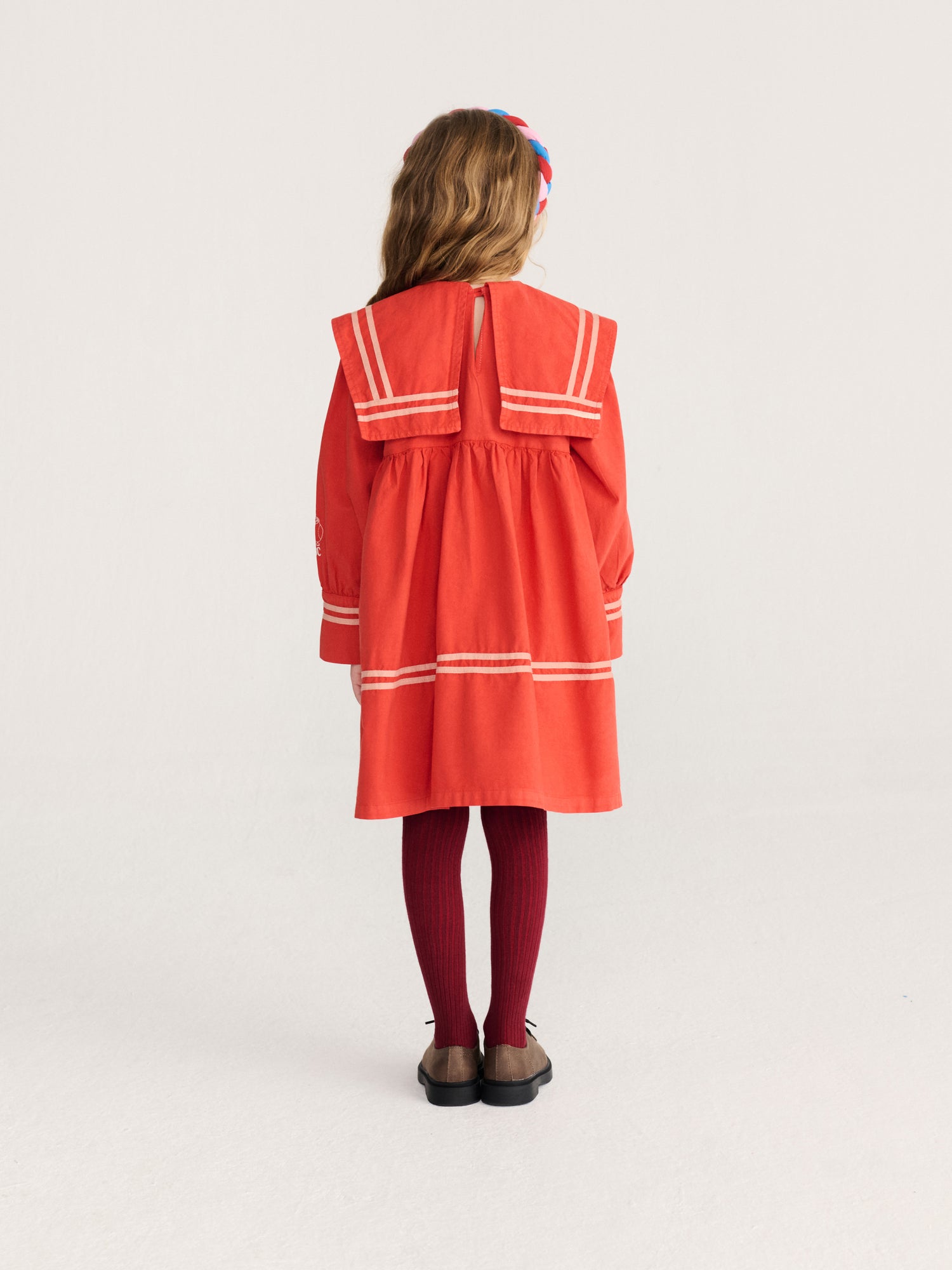 Bobo Choses Bobo Choses Sailor Dress - Red