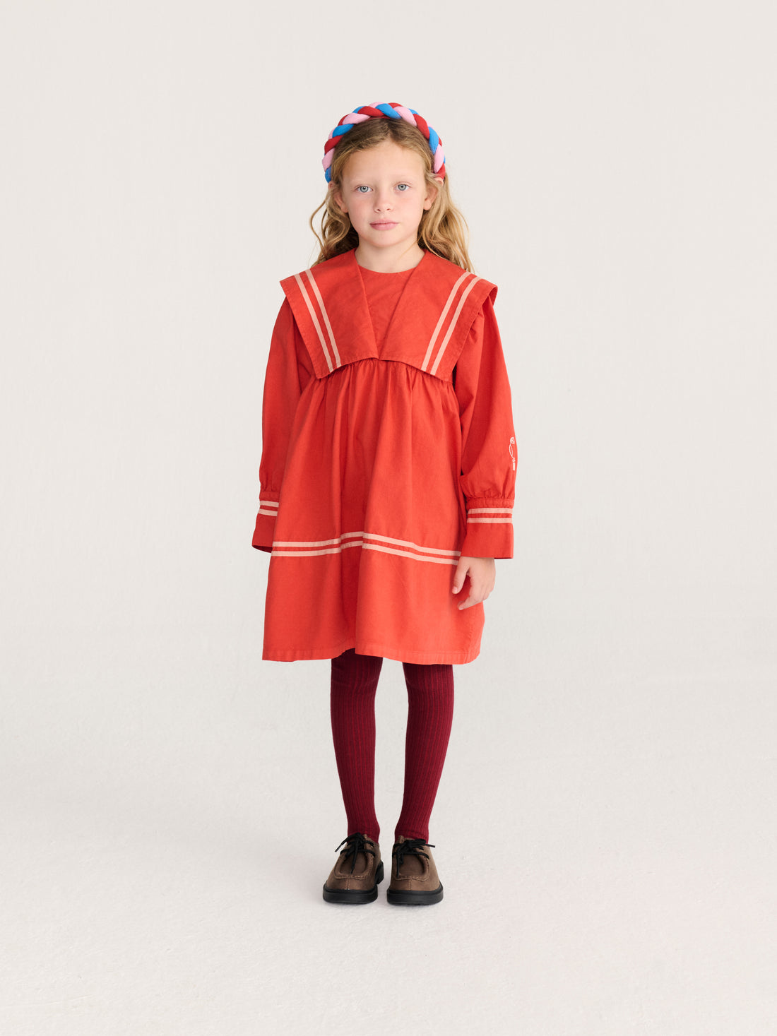 Bobo Choses Bobo Choses Sailor Dress - Red