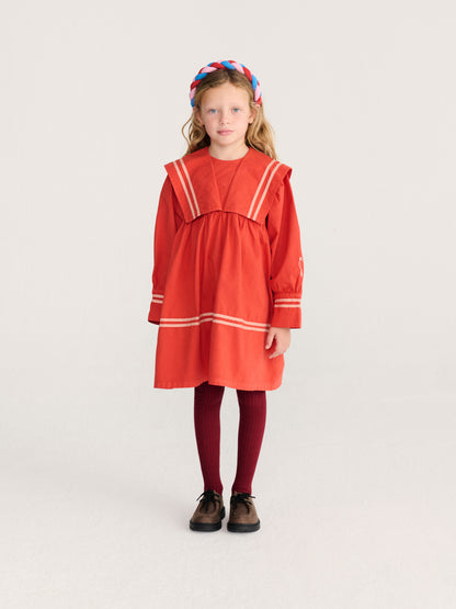 Bobo Choses Bobo Choses Sailor Dress - Red