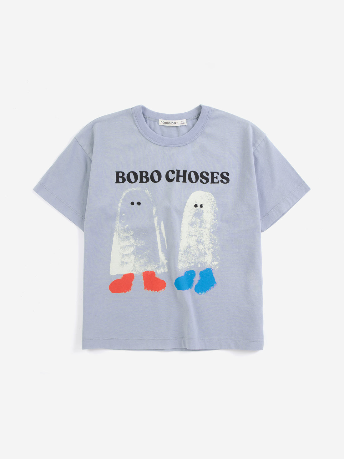 Bobo Choses Booty Ghosts T-Shirt - Light Blue