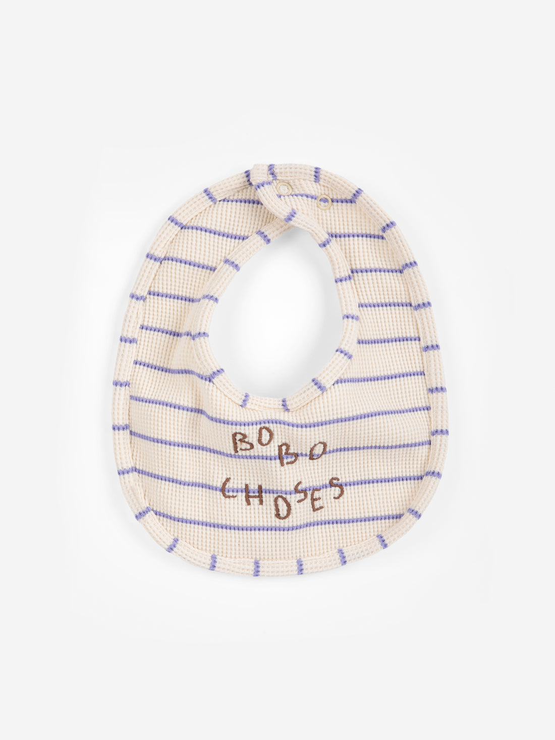 Bobo Choses Bobo Choses Bib - Off White / Purple