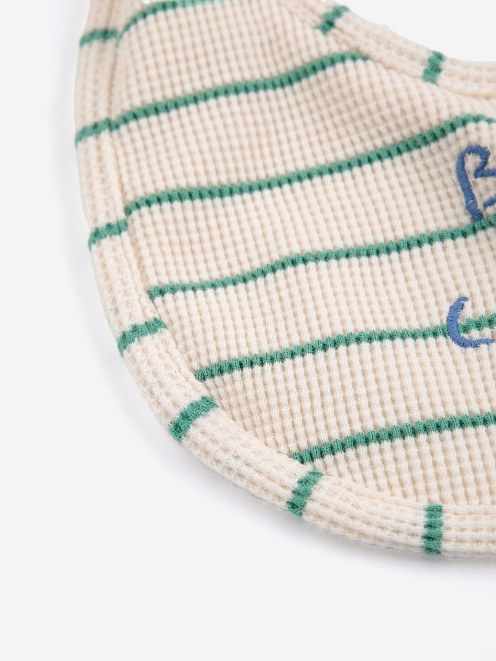 Bobo Choses Bobo Choses Bib - Off White / Green