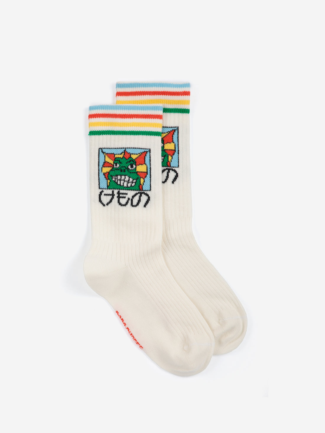 Bobo Choses Beast Long Socks - Off White