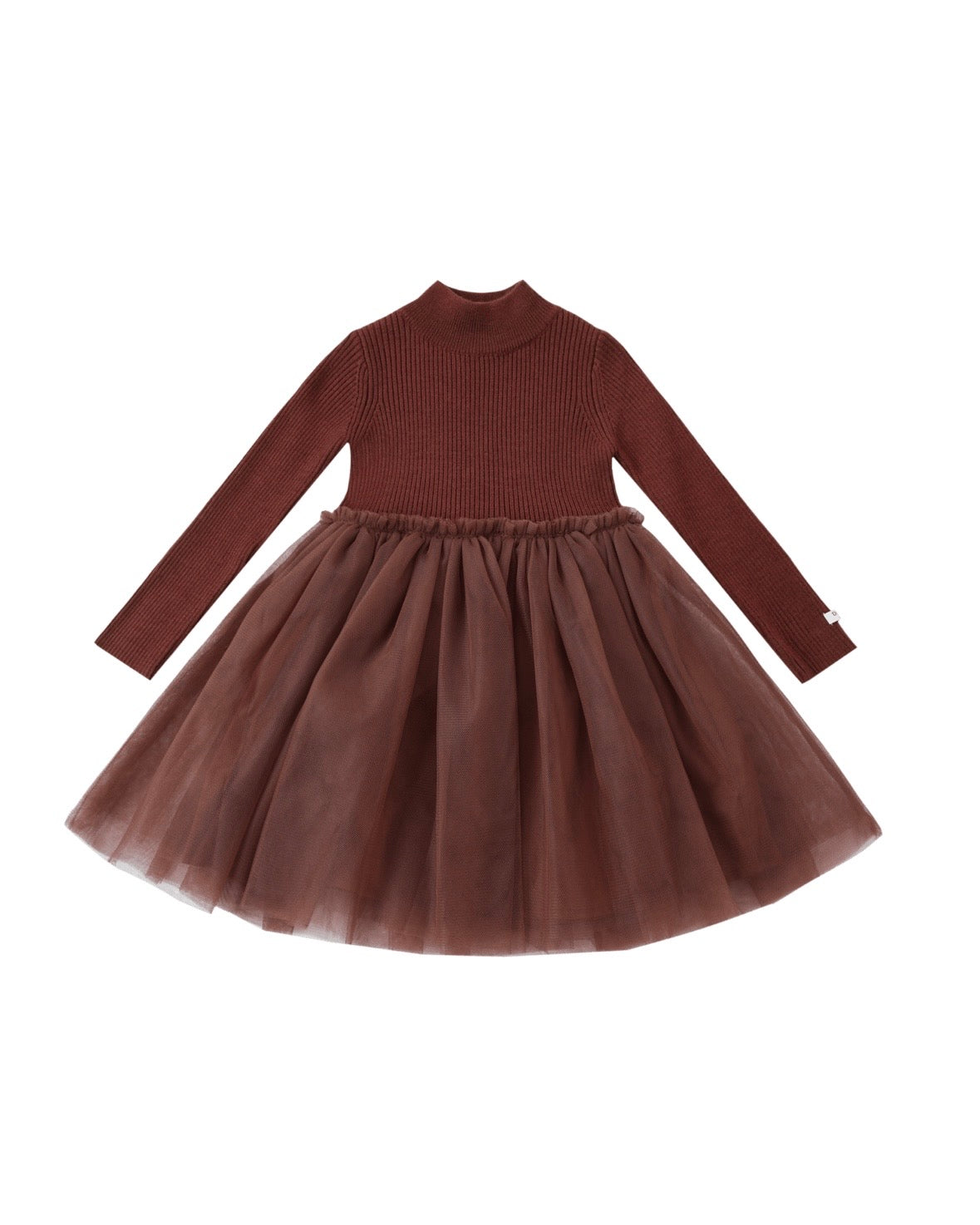 Donsje Lotus Dress - Rustic Brown