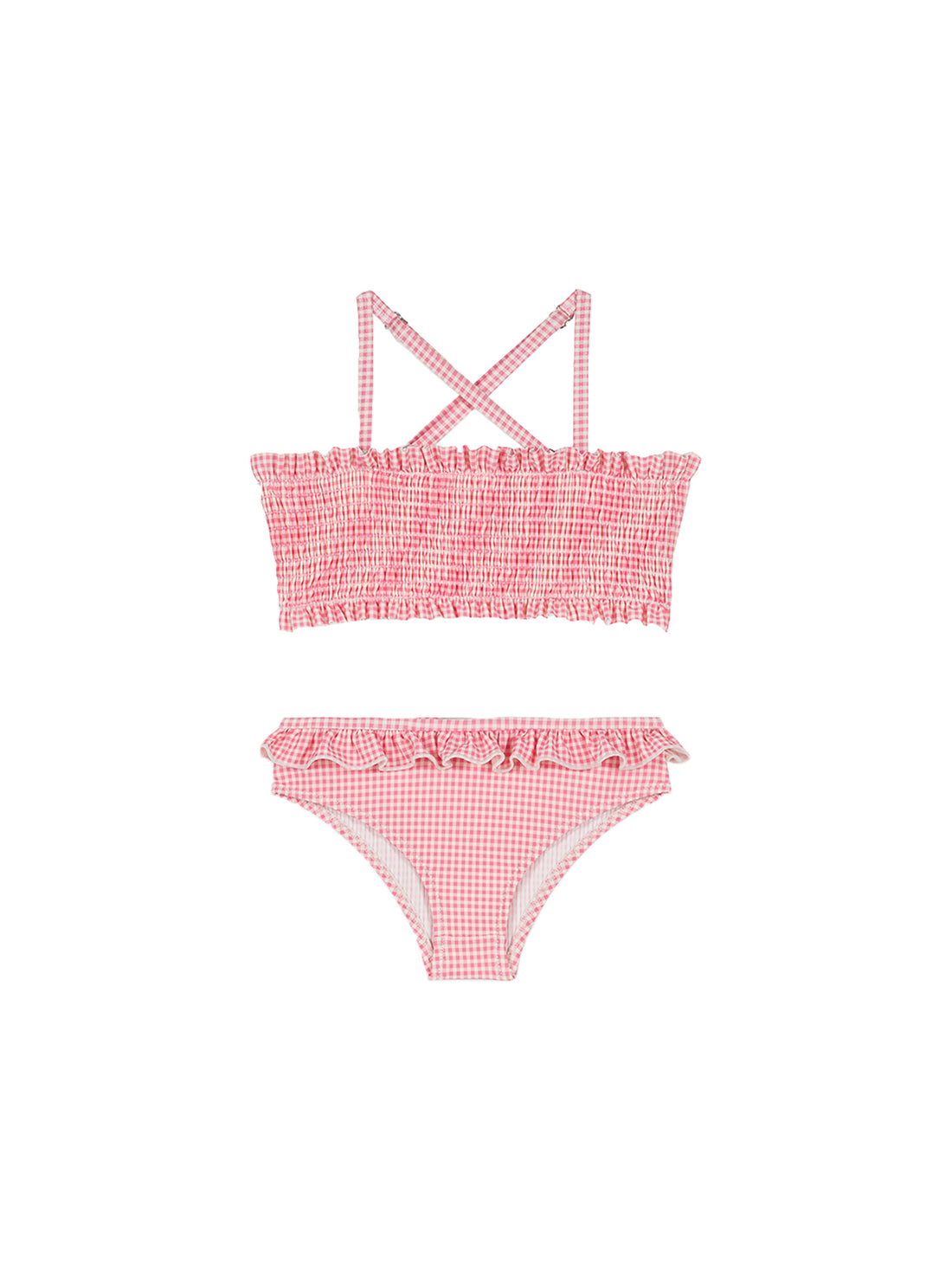 Louise Misha Akane Bikini Set - Pink Fragola Vichy