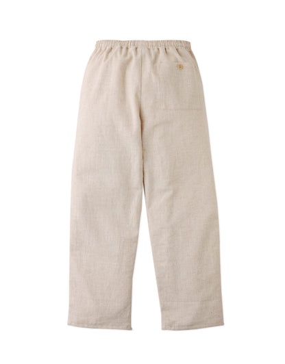 Gingersnaps Erwin Fixed Fold Drawstring Trousers - Beige