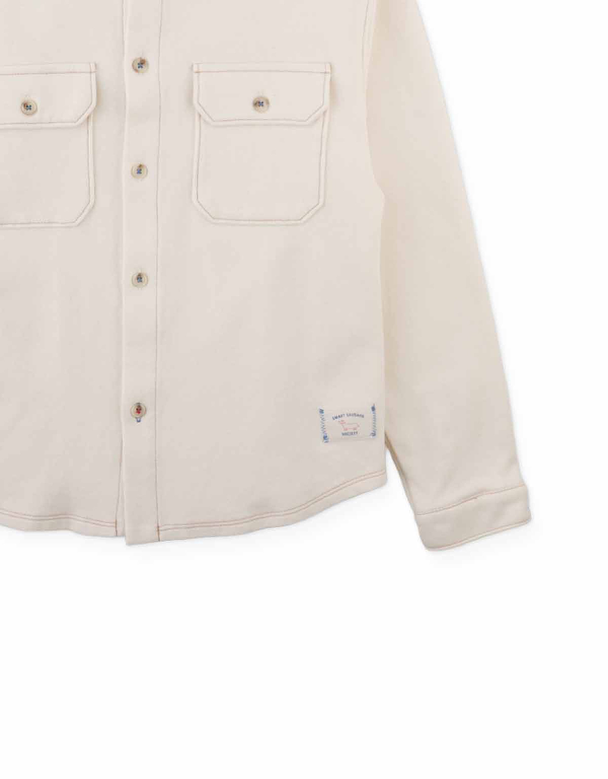 Gingersnaps Elmo Twill Jersey Shirt - Off White