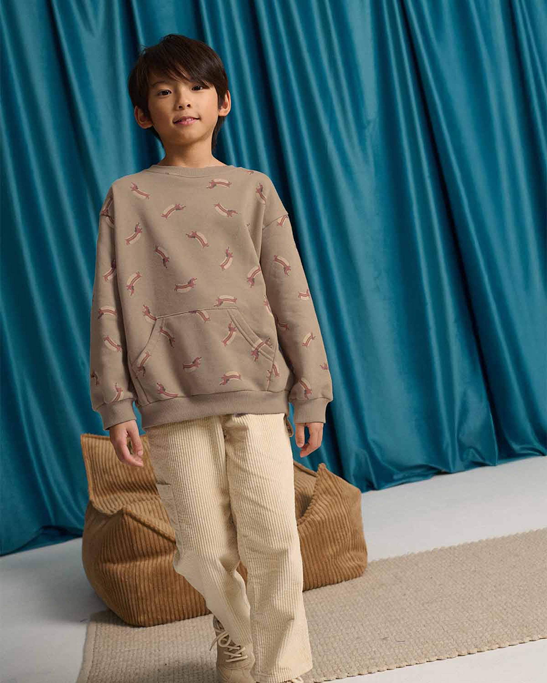 Gingersnaps Renzo Sweatshirt - Khaki