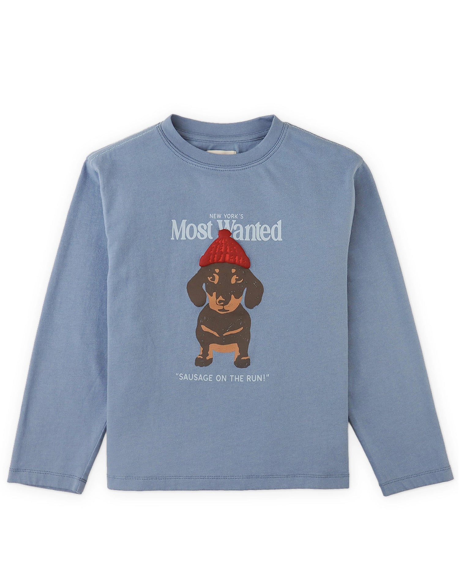 Gingersnaps Myron Graphic Tee - Most Wanted / Blue