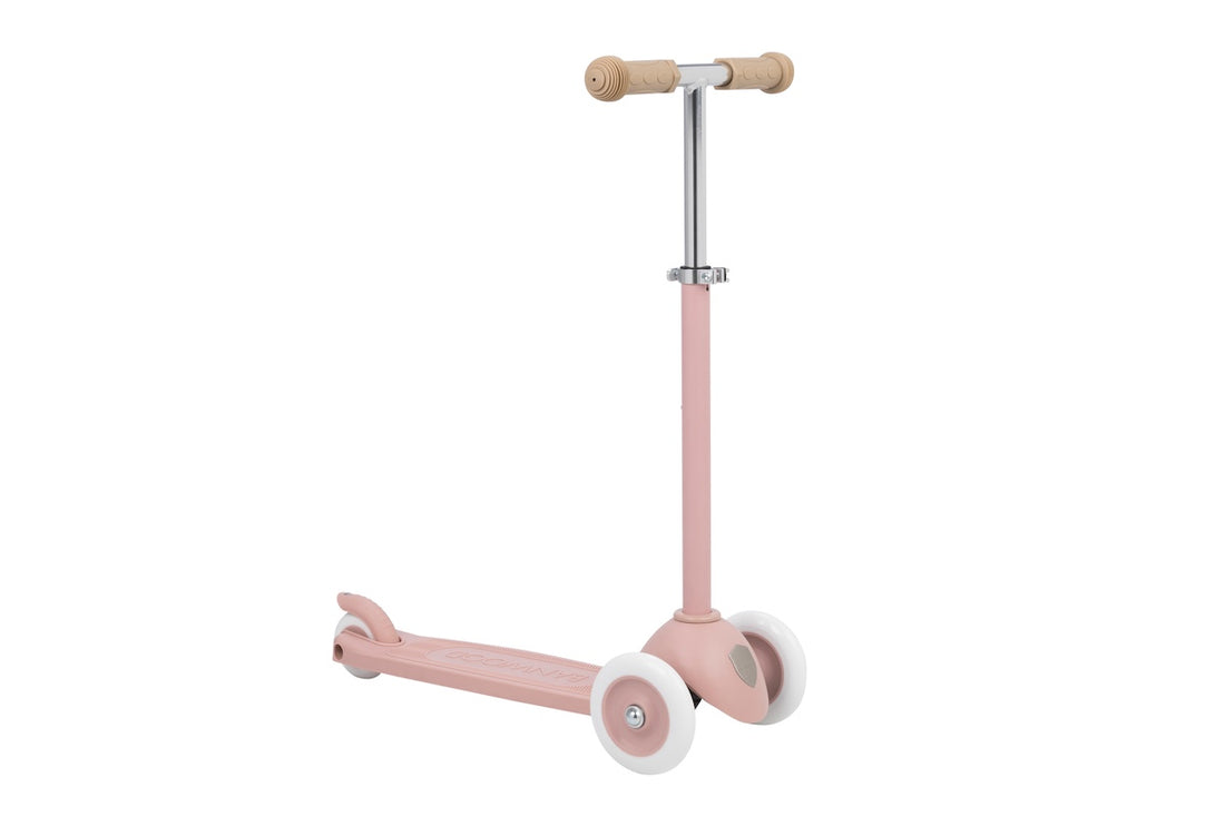 Banwood Eco Scooter - Matte Dusty Pink