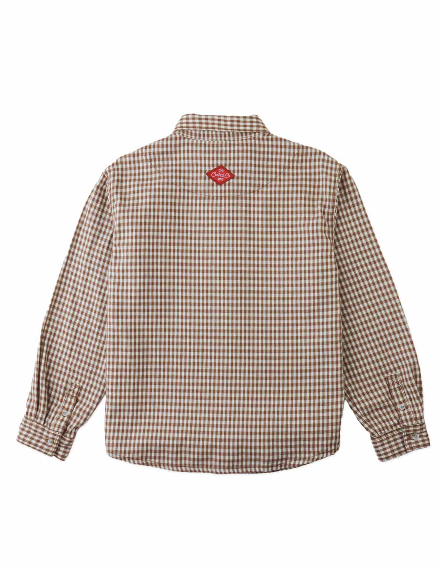 Gingersnaps Orlando Brushed Gingham Shirt - Brown