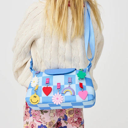 State Bags Chelsea Pouchette - Charms Blue Check
