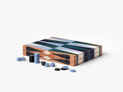 Printworks Lacquered Backgammon