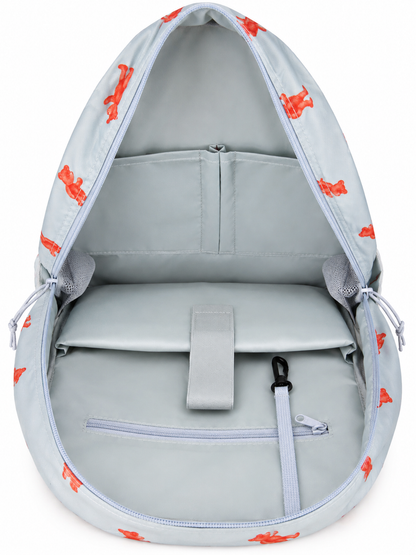 Bobo Choses Softpaw Monster All Over Backpack - Light Blue