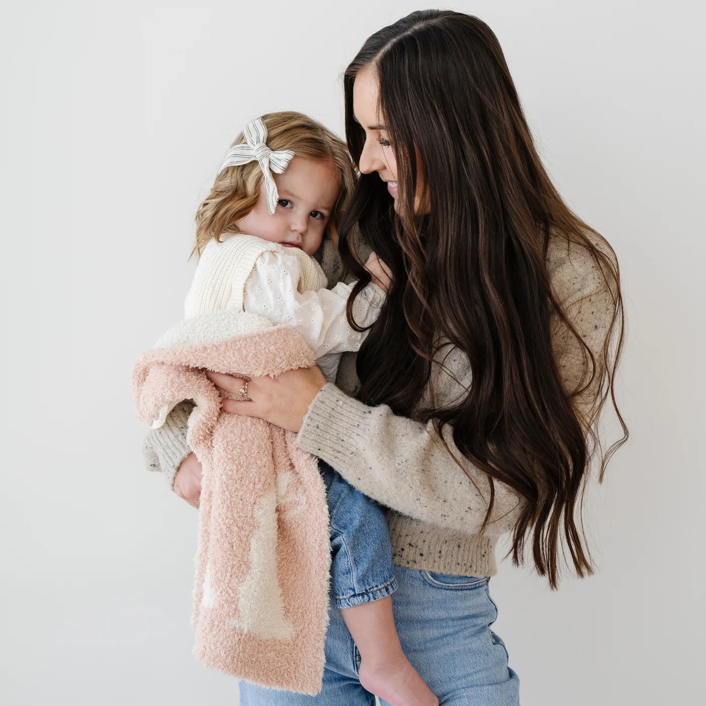 Saranoni Minky Double-Layer Bamboni Mini Blankets - Bunny Double Layer