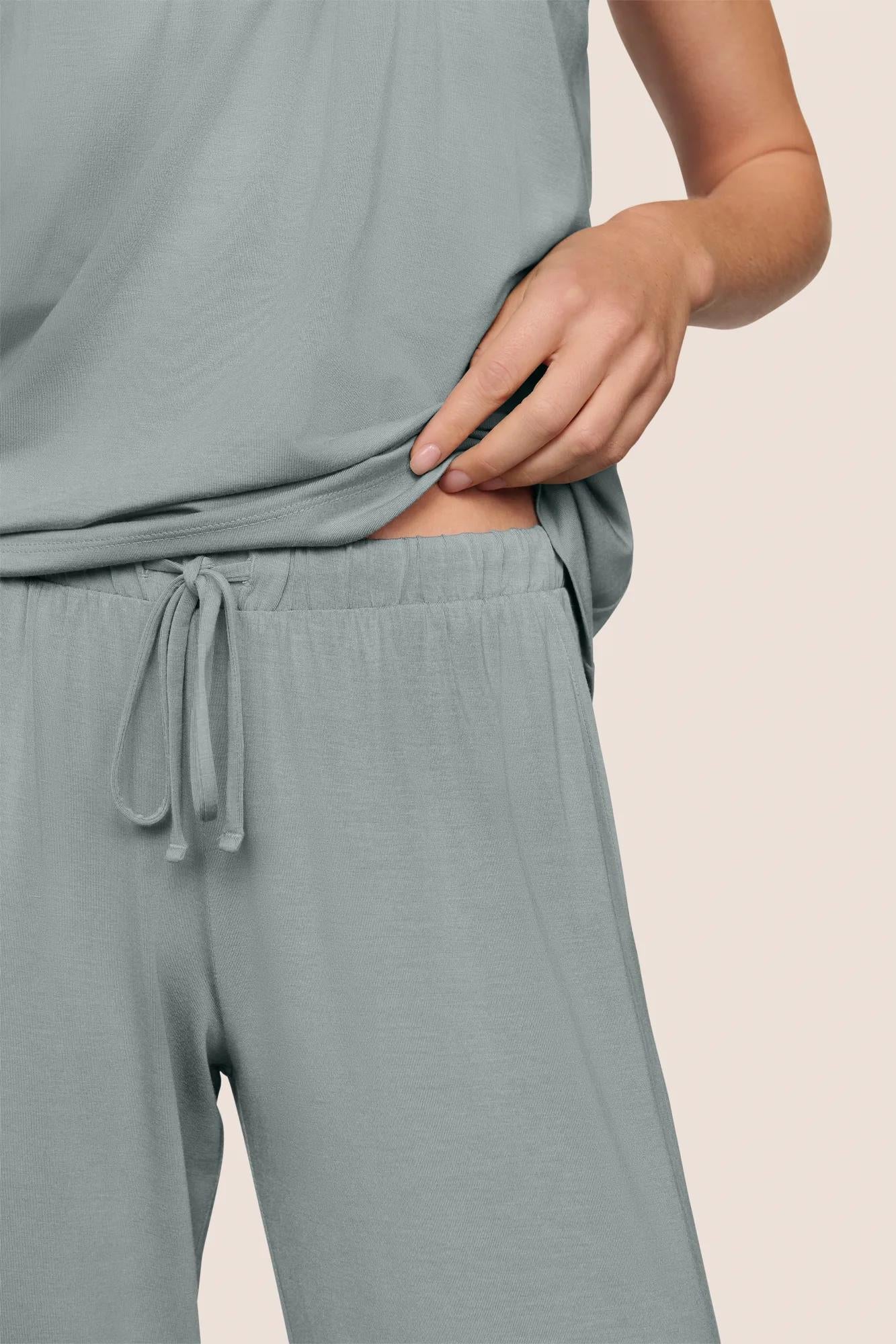 Eberjey Gisele Cami &amp; Pant PJ Set - Lead