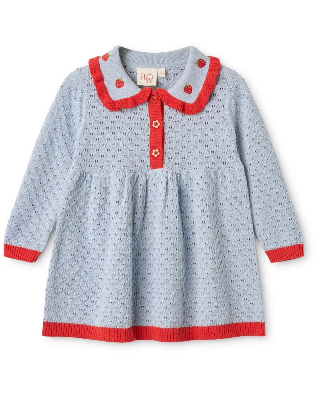 Flöss Sylvie Dress - Steel Blue