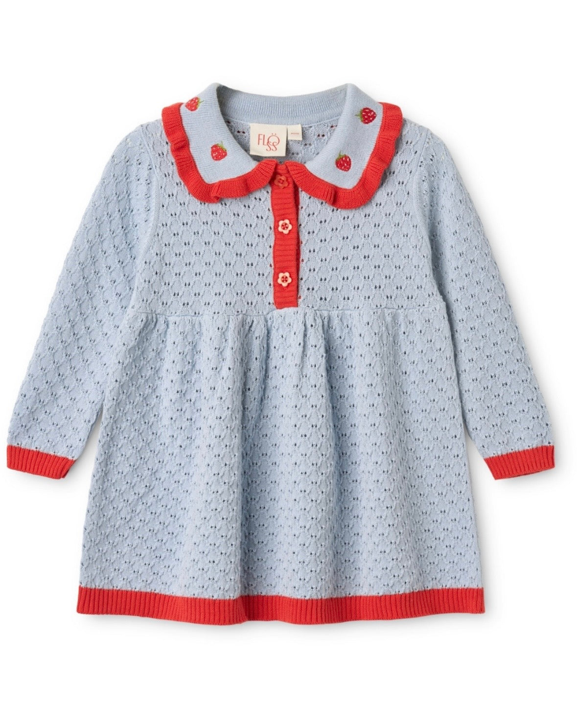 Flöss Sylvie Dress - Steel Blue
