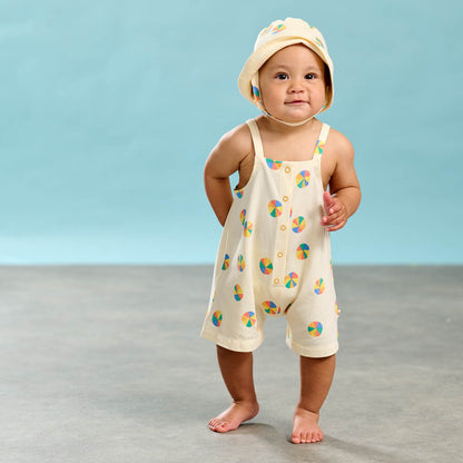Bonnie Mob Cayman Dungaree Jumpsuit - Parasol