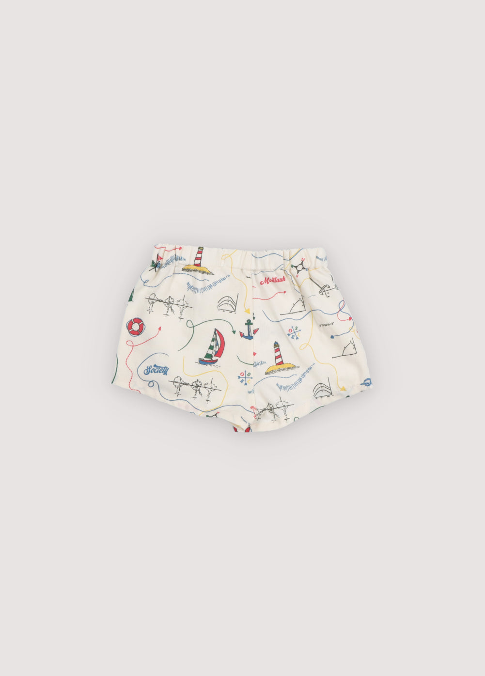 The New Society Clove Baby Bermuda Shorts - Clove Print