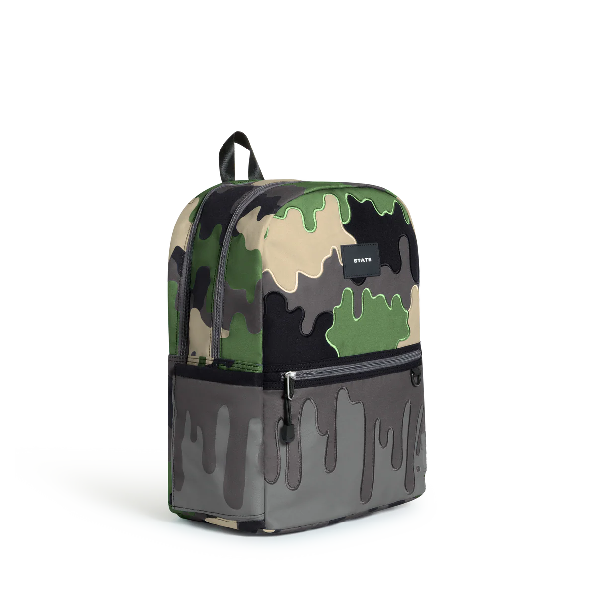 State Bags Kane Double Pocket Backpack - Camo Drip