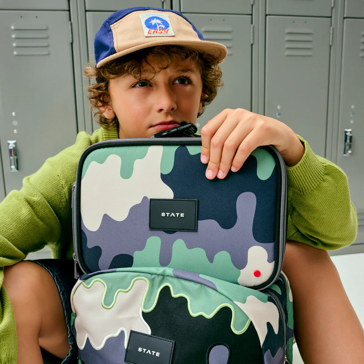 State Bags Rodgers Lunch Box - Camo Drip