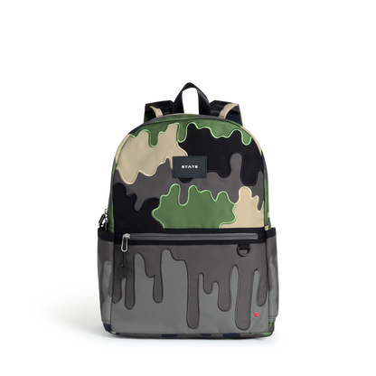 State Bags Kane Double Pocket Backpack - Camo Drip
