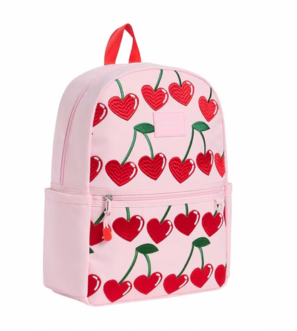 State Bags Kane Double Pocket Backpack - Cherry
