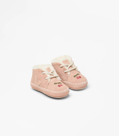 Veja X Konges Sløjd Baby Suede Shoes - Blush
