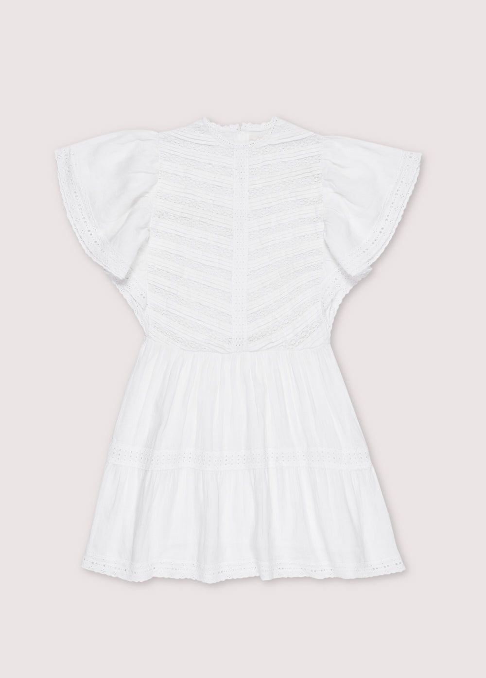 The New Society Downey Dress - Off White