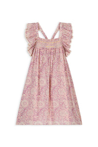 Louise Misha Mystralia Dress - Pink Daisy Garden