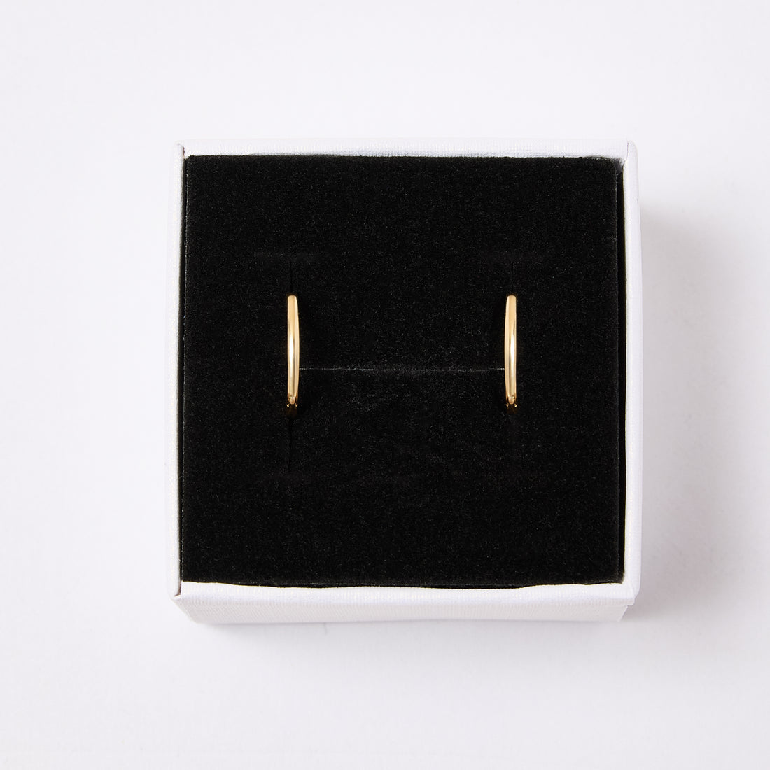 Dalbit NYC Gold Huggies 9mm - 14k solid gold