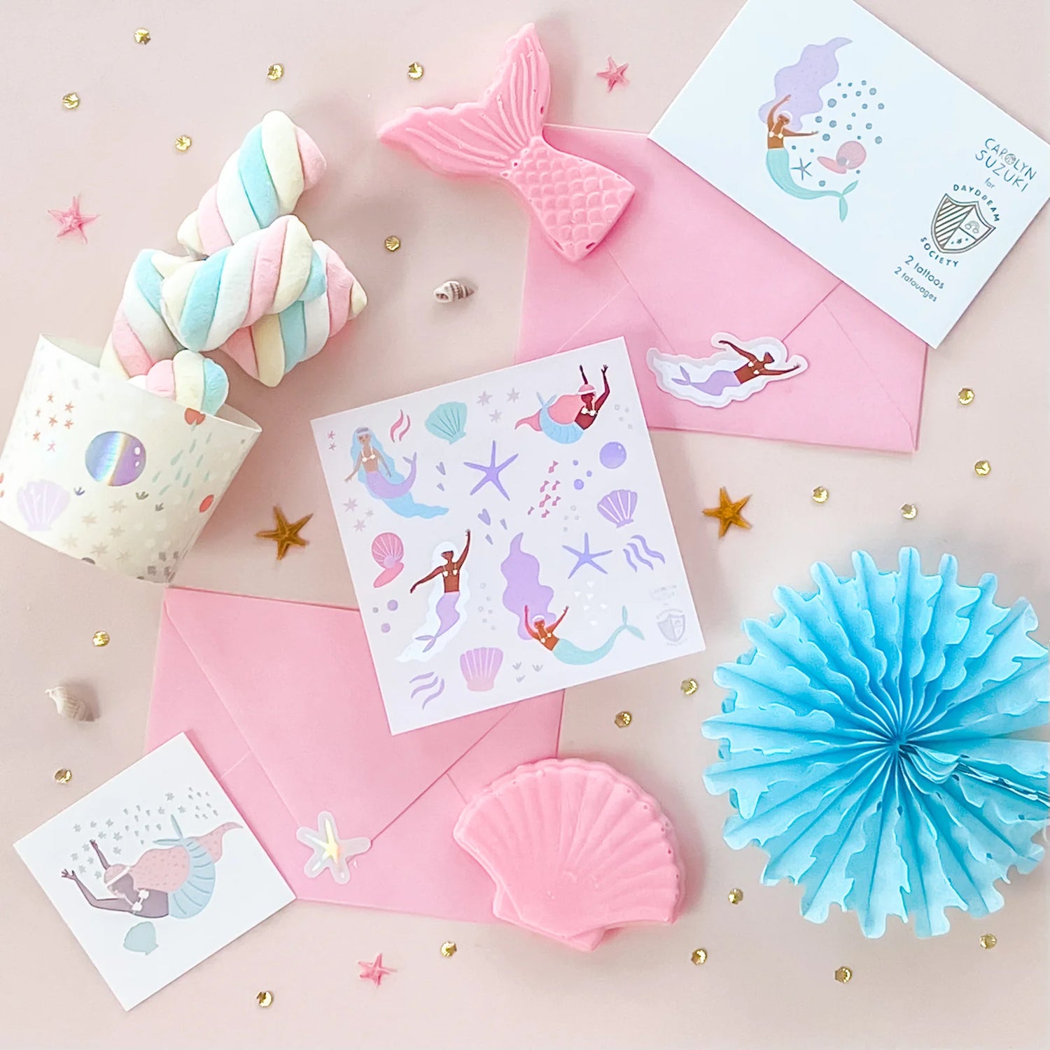 Daydream Society Under The Sea Temporary Tattoos
