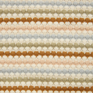Rylee + Cru Boxy Crop Sweater - Honeycomb Stripe