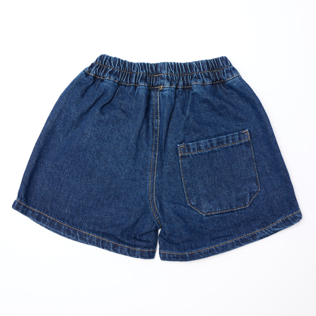 Bobo Choses Smiling Mid Denim Bermuda Shorts - Blue