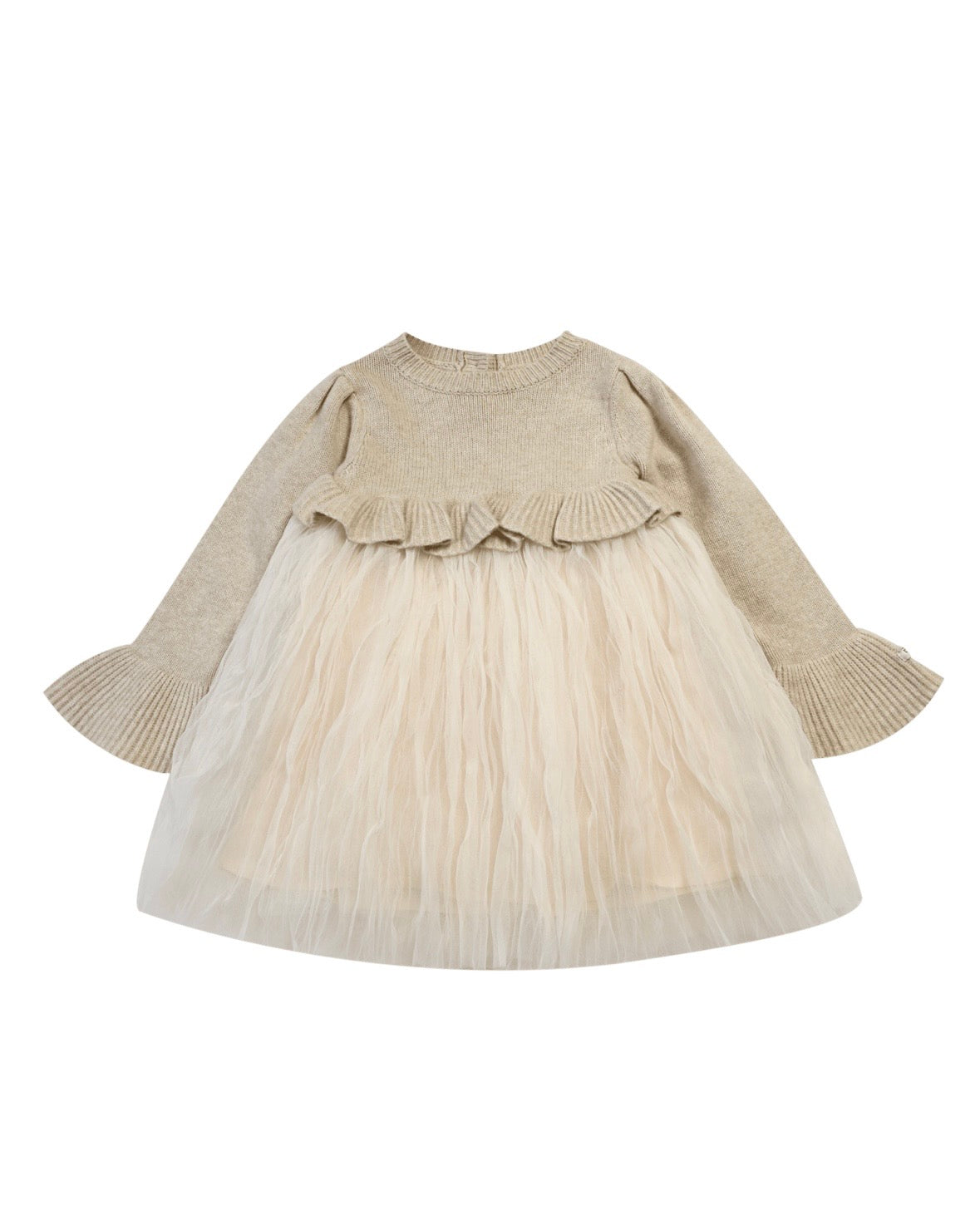 Donsje Paulien Dress - Biscotti Melange