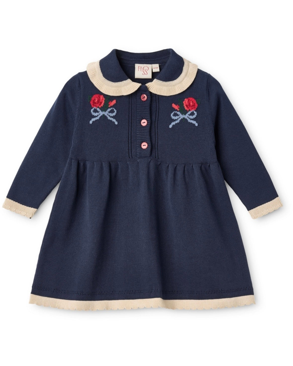 Flöss Bianca Dress - New Navy
