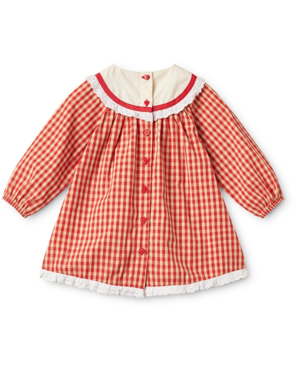 Flöss Lucia Dress - Poppy Red Gingham
