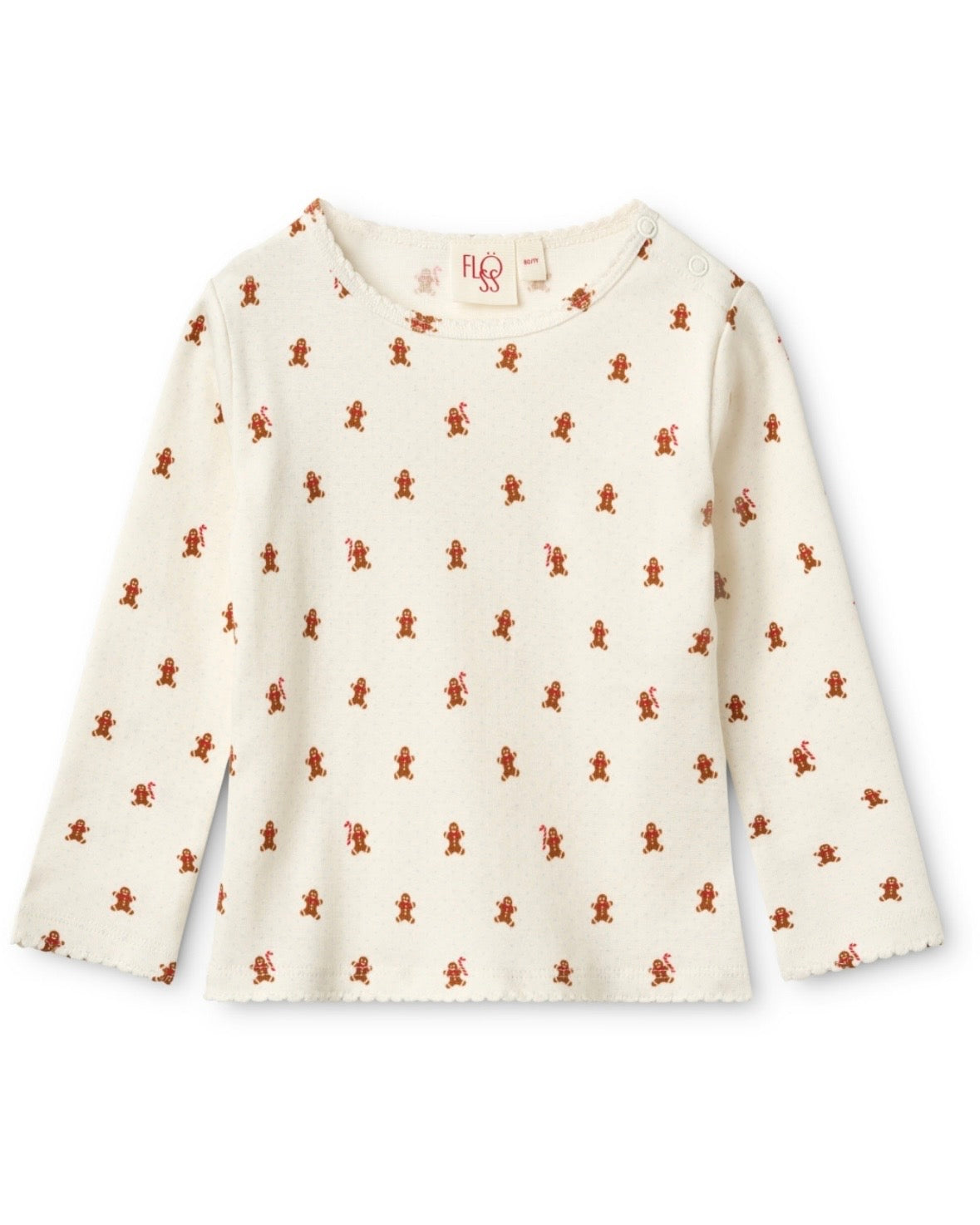 Flöss Charlie Blouse - Gingerbread Dot