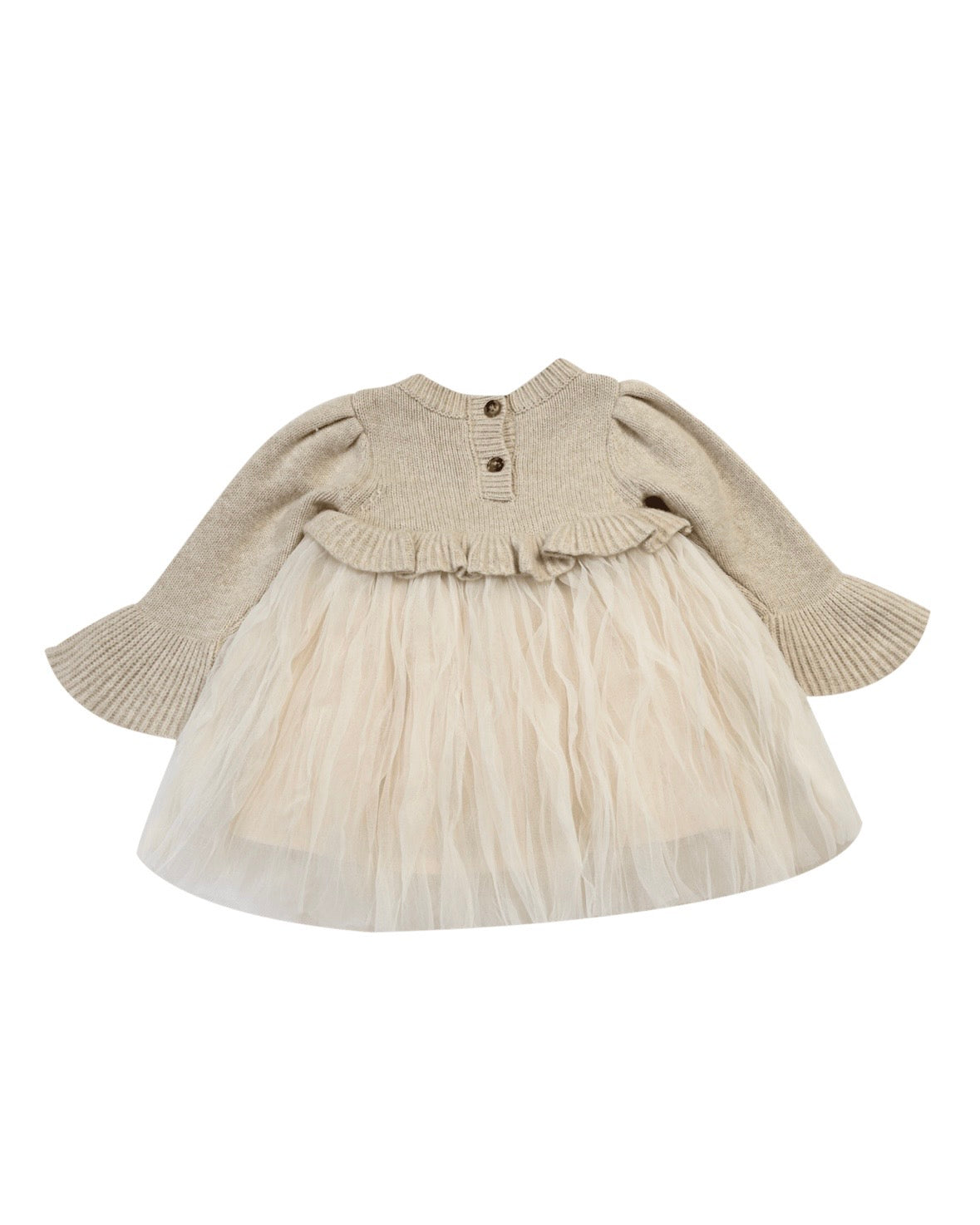 Donsje Paulien Dress - Biscotti Melange