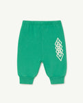 The Animals Observatory Dromedary Baby Pants - Green