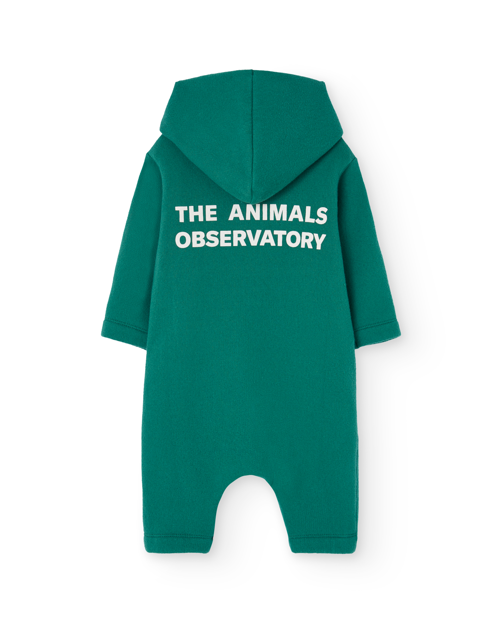 The Animals Observatory Rat Baby Jumpsuit - Green
