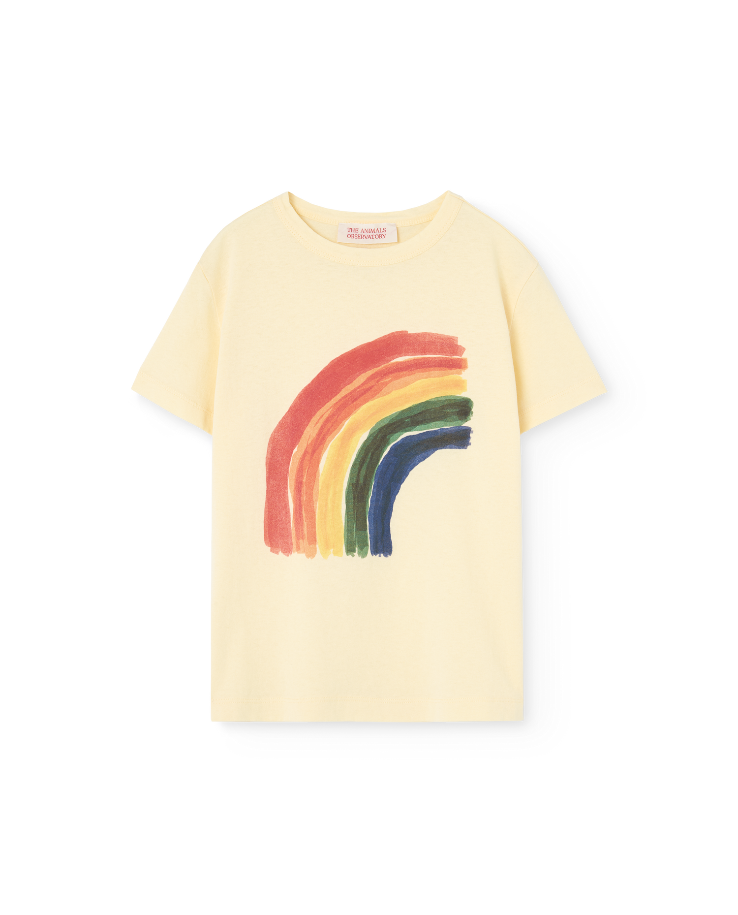 The Animals Observatory Rooster Kid T-shirt - Rainbow