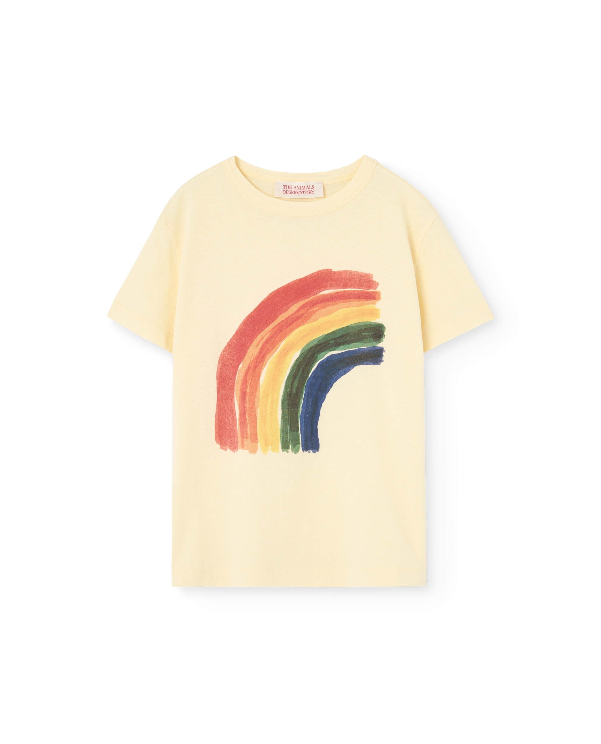 The Animals Observatory Rooster Kid T-shirt - Rainbow