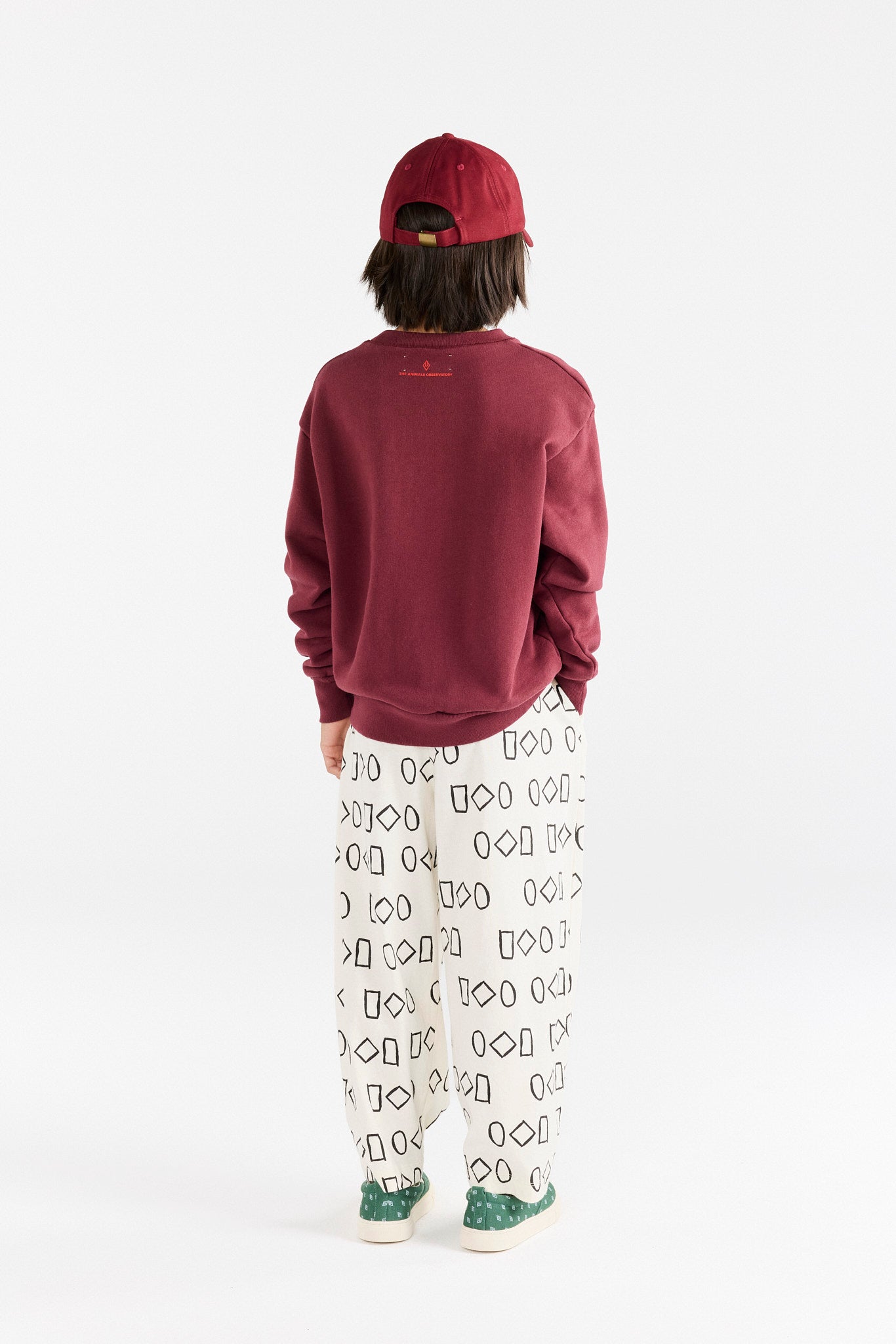 The Animals Observatory Bear Kid Sweatshirt - Dw Hearts