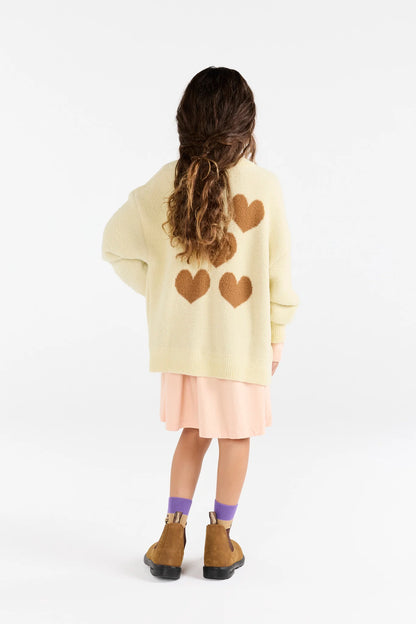 The Animals Observatory Racoon Kid Cardigan