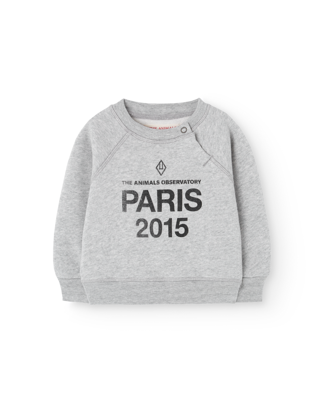 The Animals Observatory Jackal Baby Sweatshirt - Ds Grey