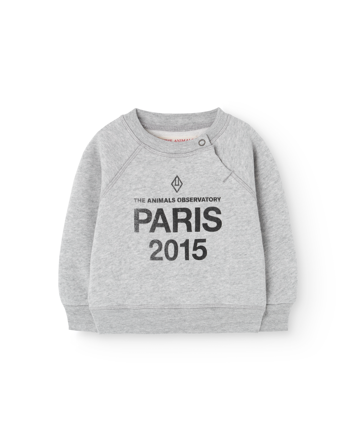 The Animals Observatory Jackal Baby Sweatshirt - Ds Grey